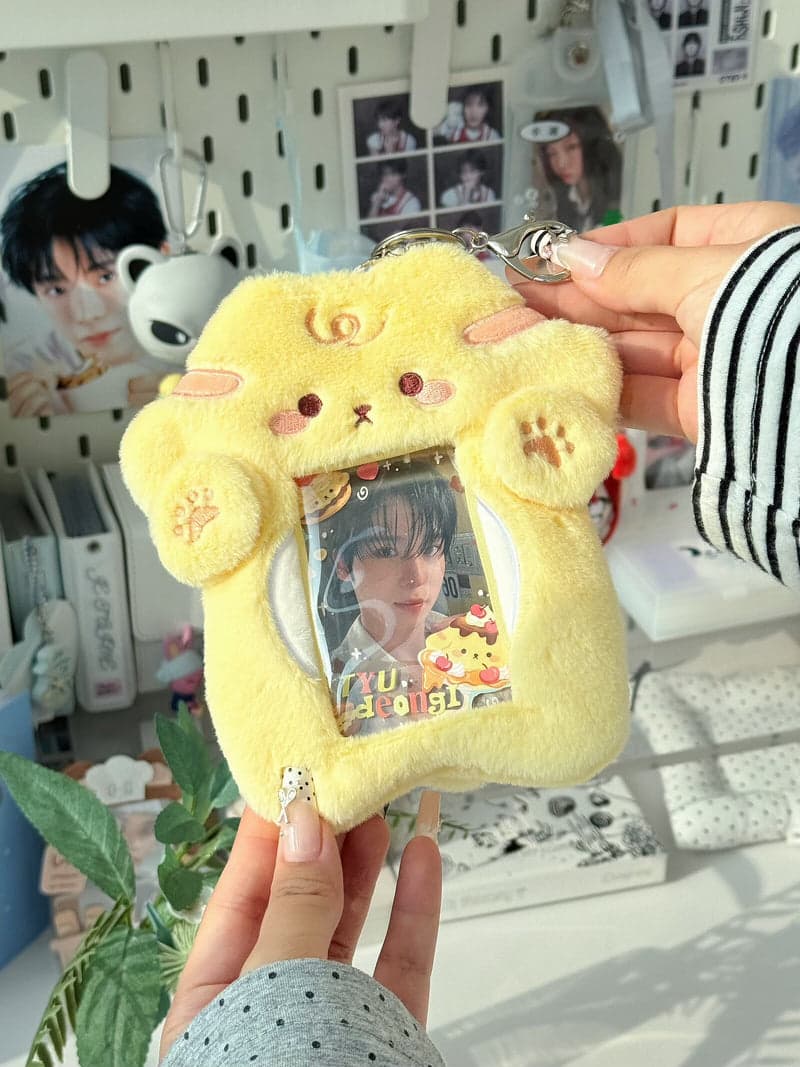 TYUDEONGI PLUSH PHOTOCARD HOLDER