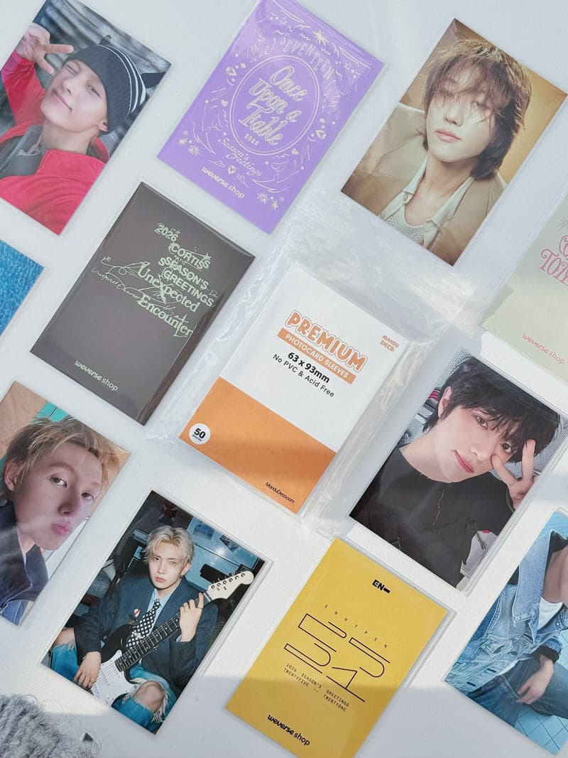 LIMITED EDITION: PREMIUM WEVERSE POB SLEEVES - 2026 VERSION (63x93MM)