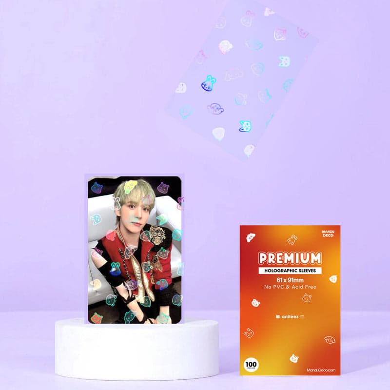 PREMIUM HOLOGRAPHIC PHOTOCARD SLEEVES - ATINY VERSION